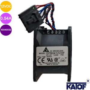 40X40X32mm 12VDC 0,54A GUB0412VHF Fan