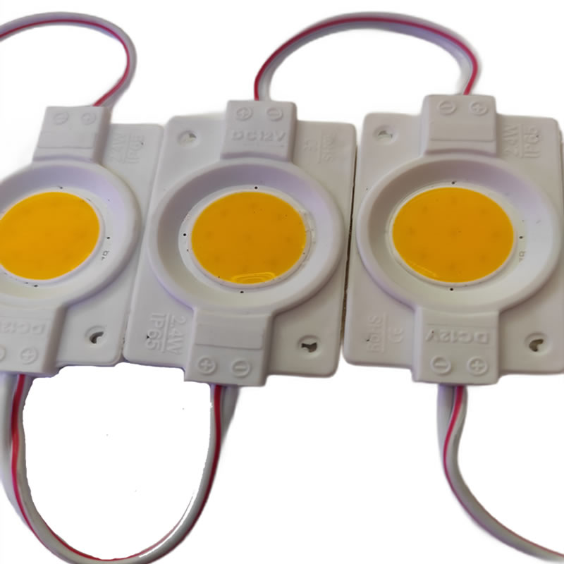12 Volt 2.4 Watt Gün Işığı Kare Cob Modül Led - Görsel 3