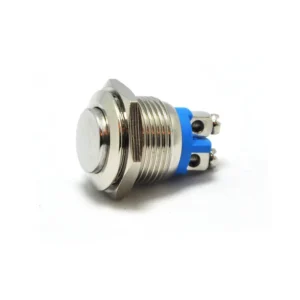 16mm metal yaylı buton çıkık vida bacak Elektronikaled