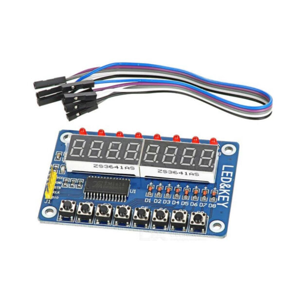 Tm1638 8-Bit Dijital LED Kartı arduino