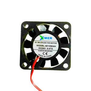40X40X10mm 24VDC 0,07A 2P Kare Fan