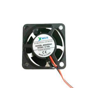 40X40X20MM 24VDC 0,10A 2P Kare FAN