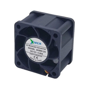 40X40X28mm 12VDC 0,20A 3P Kare Fan