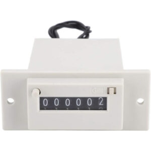 DC24V 6 Haneli 0-999 Sayma Aralığı Dijital Elektromanyetik Sayaç