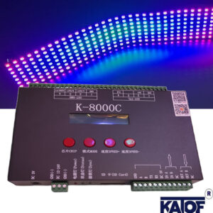 K-8000C Adreslenebilir LED Kontrol Kartı (SD Kart Destekli)