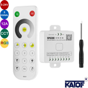SP630E + RB1 RGB/W/WW/CW/CCT Adreslenebilir Led Kontrol