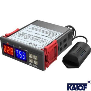AC110-220V LCD Ekranlı Nem Sıcaklık Kontrol Modülü STC-3028