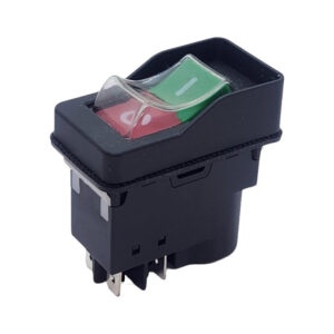 5 Pin Kırmızı Yeşil Elektromanyetik Buton IP55 ZCD-02C