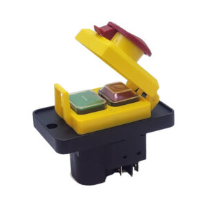 ZCD-03B 6 Pin Sarı Panelli Elektromanyetik Buton